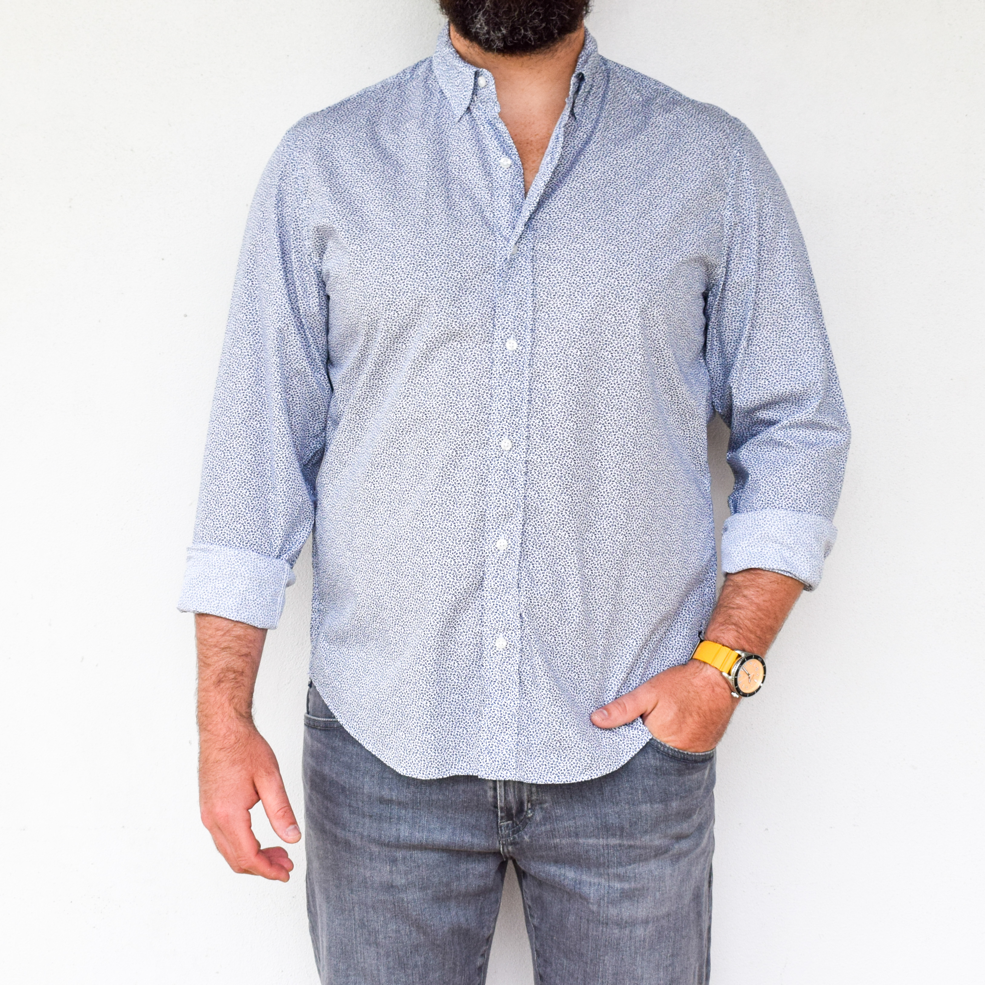 Frank & Eileen Finbar Long Sleeve Button Down Shirt | Hearth and Soul